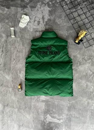 Чоловіча жилетка stone island2 фото