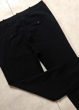 Зауженные черные штаны брюки скинни с высокой талией chicoree, l размер.2 фото