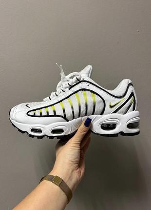 Стильные мужские кроссовки nike air max iv tailwind volt белые