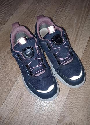 Кроссовки кроссовки водонепроницаемые gore-tex superfit для девочки р.34
