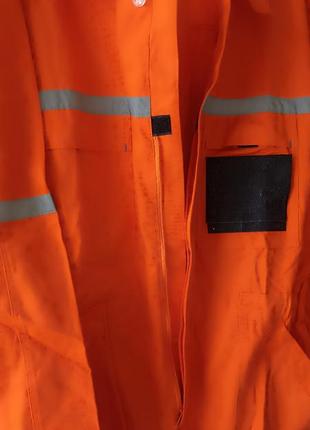 Комбинезон мужской рабочий оранжевый 100% хлопок8 фото