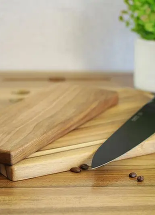 Магнитная деревянная доска подставка для ножей кухонная с гравировкой