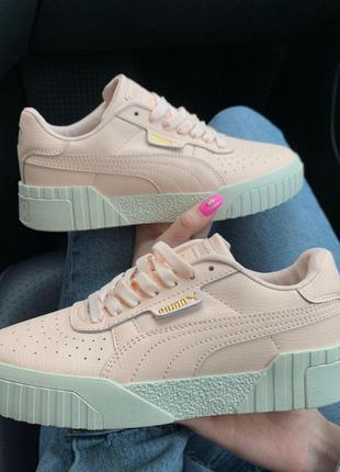 Женские кроссовки puma cali pink5 фото