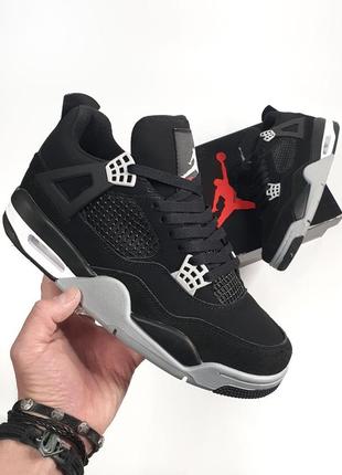 Женские кроссовки Air Jordan 4 Retro Crimson 4 retro люкс качество