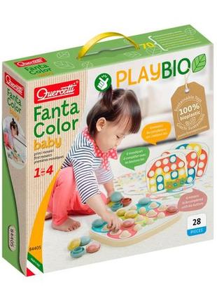 Мозаика quercetti серии play bio - fantacolor baby