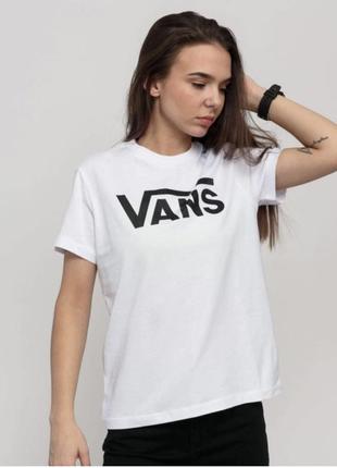 Футболка белая vans оригинал