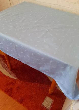 Скатерть   однотонная из натуральной ткани для  вашей кухни или столовой4 фото