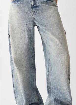 Джинсы багги Abercrombie & Fitch