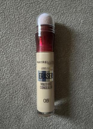 Консилер для обличчя maybelline new york instant eraser multi-use concealer 06 neutralizer, 6.8 мл