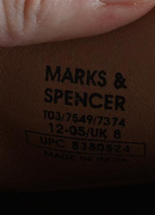 Чоловічі туфлі / мокасини marks & spencer, розмір 41.5 - 4210 фото