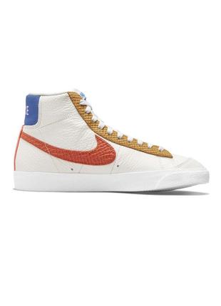 Оригинальные кеды nike blazer mid 77 golden hour