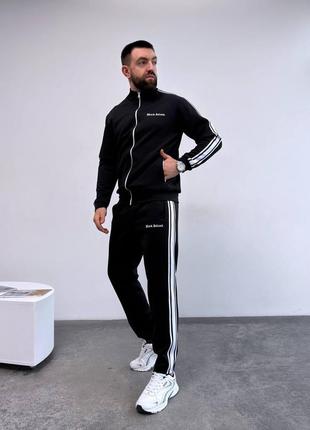 Мужской спортивный костюм с лампасами7 фото