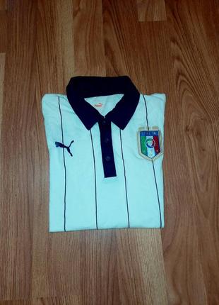 Мужская футбольная футболка сборная итальянская puma6 фото