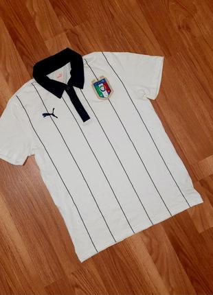 Мужская футбольная футболка сборная итальянская puma2 фото