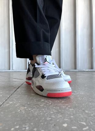 Жіночі кросівки nike air jordan  4 retro люкс якість2 фото