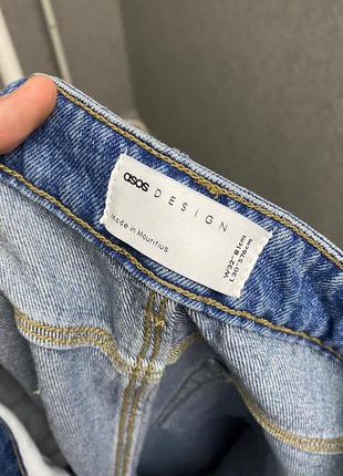Голубые джинсы от бренда asos6 фото