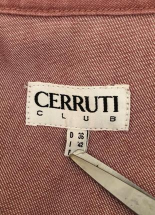 Стильна брендова джинсовка cerruti7 фото