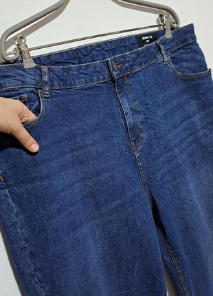 Высокий рост большой размер фирменные прямые стрейч джинсы bootcut3 фото