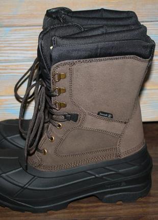 Чоловічі чоботи kamik naples winter boots waterproof, insulated, leather2 фото