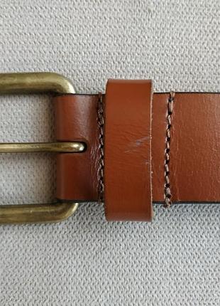 Ремень из натуральной кожи 145 см, состояние хорошее