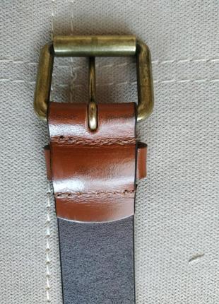 Ремень из натуральной кожи 145 см, состояние хорошее