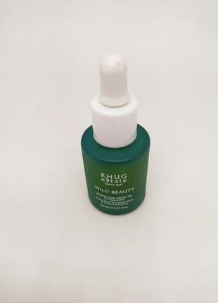 Высокоактивное масло для лица с бакучиолом wild beauty from rhug estate protecting facial oil with