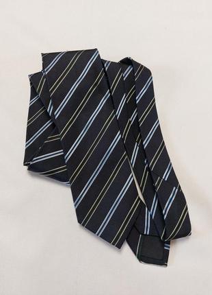 Краватка prada milano striped silk  tie