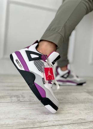 Женские кроссовки nike air jordan 4 retro люкс качество5 фото