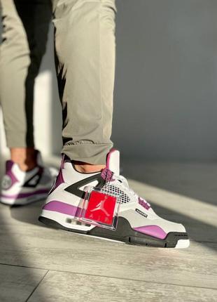 Женские кроссовки nike air jordan 4 retro люкс качество8 фото