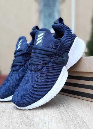 Женские кроссовки adidas alphabounce instinct синие скидка sale <unk> smb