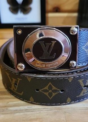 Унисекс кожанный ремень пояс louis vuitton