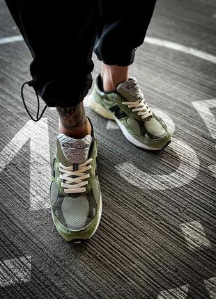 Мужские кроссовки new balance xjjjound 990v3 "green"6 фото