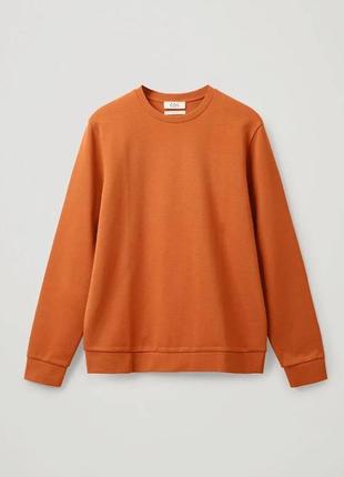 Свитшот cos из органического хлопка - l, m или xl