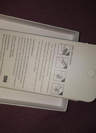 Накладные ногти набор 24 шт сердечки зимние медведь квадрат френч белые серые короткие...