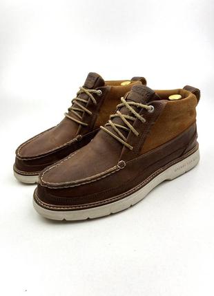 Мужские кожаные ботинки топсайдеры sperry1 фото