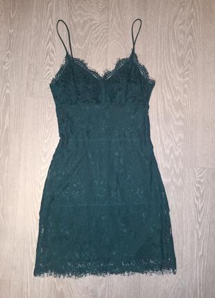 Мережева міні сукня topshop
