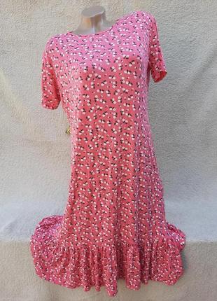 Трикотажное платье,р50-52