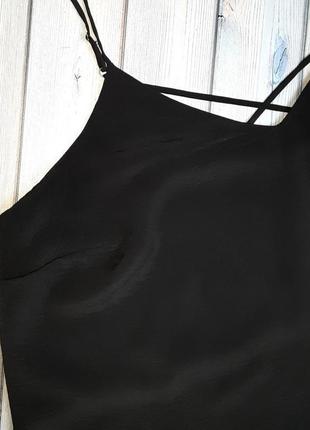 💥1+1=3 базовая черная блуза топ river island, размер 58 - 604 фото