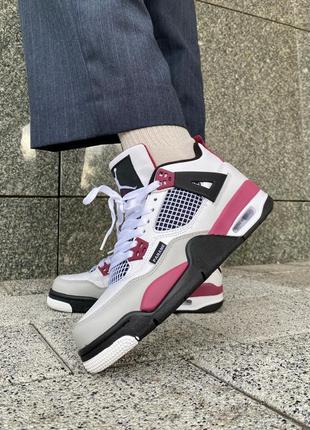 Жіночі кросівки nike air jordan  4 retro люкс якість7 фото