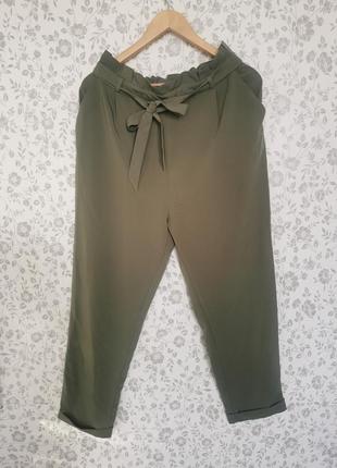 Брюки оливкового кольору pull&amp;bear 5