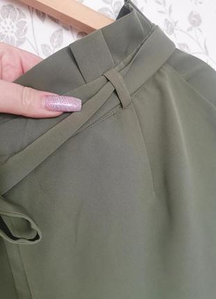 Брюки оливкового кольору pull&amp;bear 4