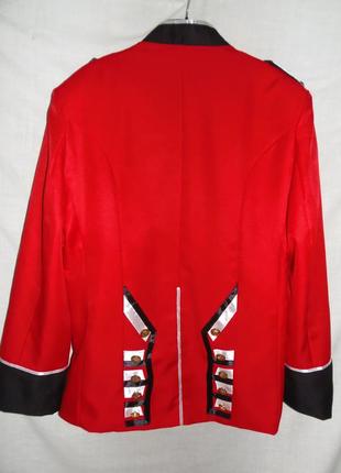 Чоловічий костюм гусара, гвардійця,червоний піджак,камзол xl