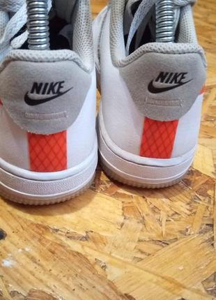 Шкіряні кросівки крассовки nike force 1 nike air force 15 фото