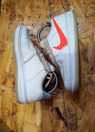 Шкіряні кросівки крассовки nike force 1 nike air force 13 фото