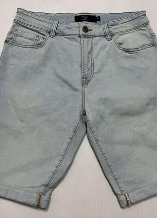 Шорти next, premium skinny, 32", у поясі 40-44 см, як нові!