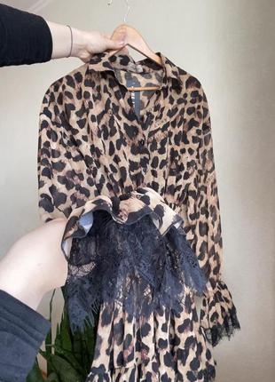 Леопардовое платье one luxy shop7 фото