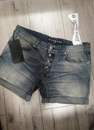 Женские джинсовые шорты, итальянского бренда,26mond новые, оригинал.4 фото