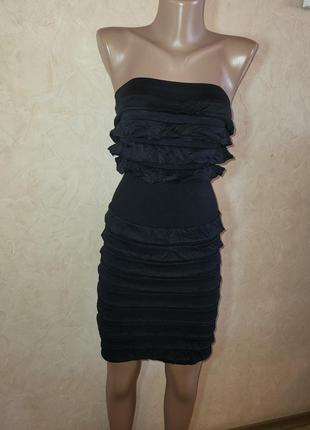 Платье черное, сукня чорна2 фото