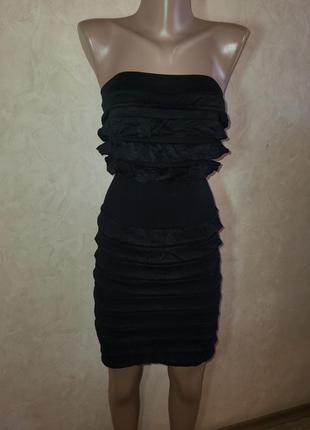 Платье черное, сукня чорна3 фото