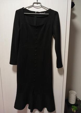 Сукня вишукана чорна5 фото